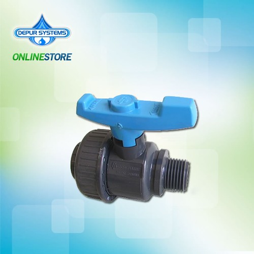 Valvola sfera pvc pn16 - valvola,