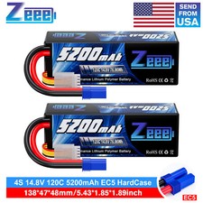 2x Zeee 4S LiPo Battery