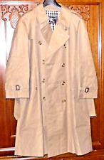 BURBERRY TRENCH originale Carta Macellaio 48 REG I97A Perfetto Stato Vintage