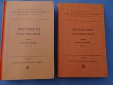 Teubneriana-Classici Greci-Ziegler-Plutarco-Vite parallele-2 vol-testo originale