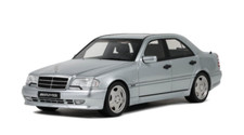 Otto Models 443 Mercedes-Benz C36 AMG W202 argento brillante 1990 1:18 edizione limitata 