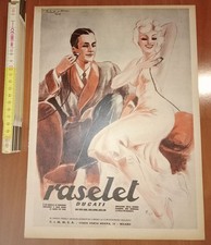 Pubblicità Rasoio elettrico Raselet Ducati 1940