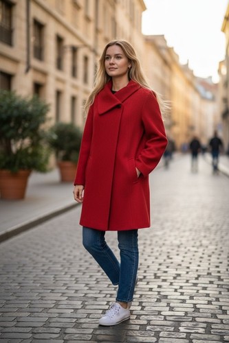 Donna cappotto lana tgl 42 - cappotto,