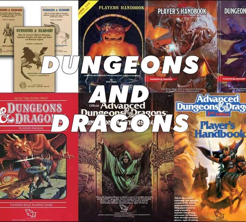 Dungeons dragons vari - dungeons, libri