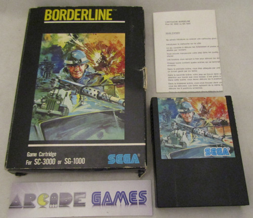 Borderline boite notice sega - borderline,