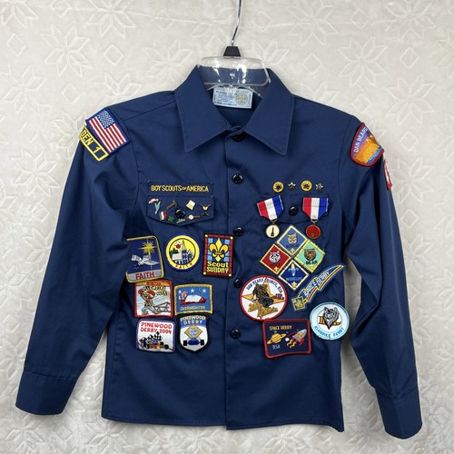 Camicia uniforme blu - , scout