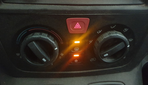 Comando clima manuale - comando, fiat