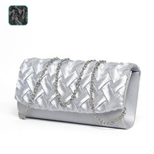 Pochette cerimonia borsa raso