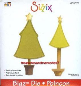 Alberi sizzix bigz natale - alberi,