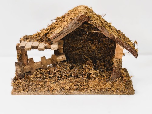 Capanna presepe rustica - , legno