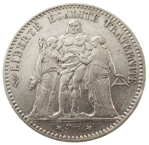 Francia franchi 1875 una - 5, 1875,