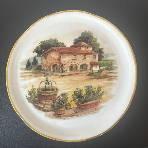 Servizio piatto vintage - servizio/piatto,