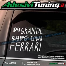 Adesivo Da grande sarò una