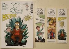 COMICS & SCIENCE THE CRYSTALS ISSUE by LEO ORTOLANI MISTERIUS 2021 +3 SEGNALIBRI