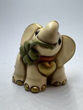 Elefante THUN - Fuori Produzione - Porta Fortuna Con Quadrifoglio *offerta* H7cm