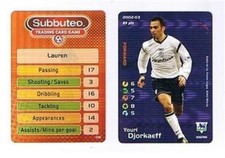 Carte Subbuteo 2002/03 Wizards Calcio Giocatore Singolo - Varie Multi Scelta