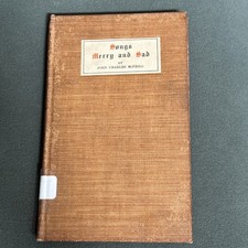 Songs Merry and Sad by John