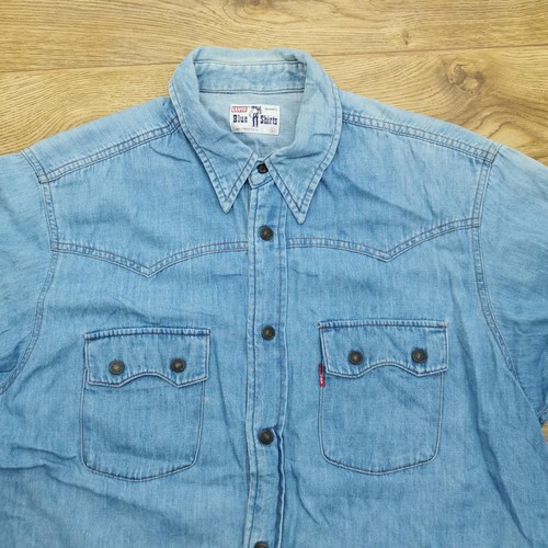 Camicia levi uomo blu - camicia,