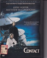 CONTACT DVD Snapper Jodie Foster Matthew McConaughey MX1129