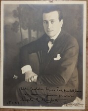 c1925 Angelo Minghetti Elzin Studio New York 8x10 foto comunicato stampa firmata 
