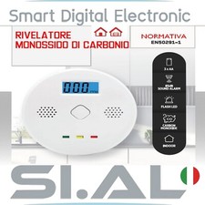 Rilevatore Monossido di Carbonio sensori allarme Certificato per Appartamenti