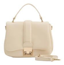 SEIDENFELT MANUFAKTUR Evje Top Handle Bag Handtasche Umhängetasche Cream creme