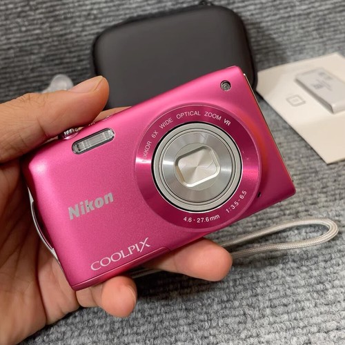 Nikon coolpix s3300 rosa - nikon,