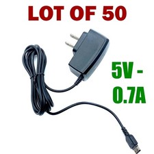 LOTTO 50 adattatori AC 5V 0,7A