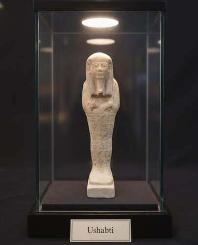 Antica statua egizia ushabti - egizia,