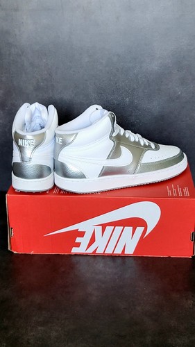 Nike court vision mid - vision, metallic