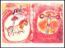 Marc Chagall Litografia COA
