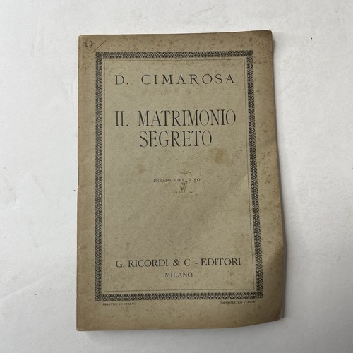 Matrimonio segreto - il,