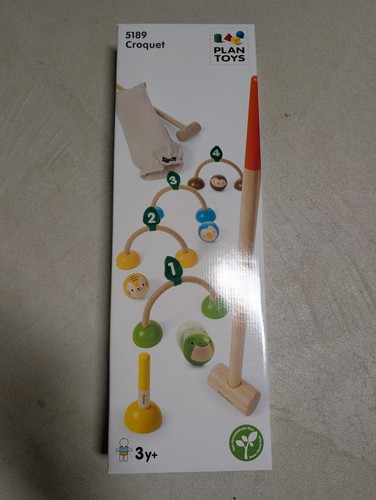 Plan toys 5189 croquet set - 5189,