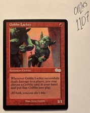 MTG Goblin Lackey USG 150/350