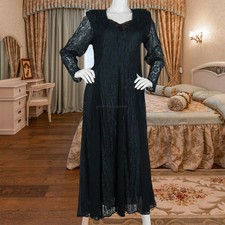 Abito verde pizzo vampiro