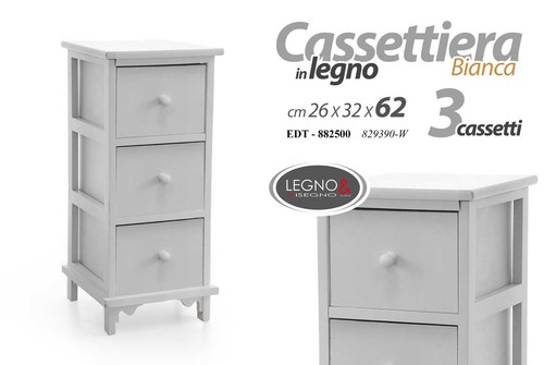 Mobiletto cassettiera - cassettiera, 3