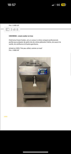 Cuocicrema nuovo per potenza - per, e