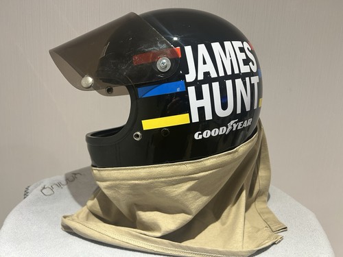 James hunt replica casco - james,