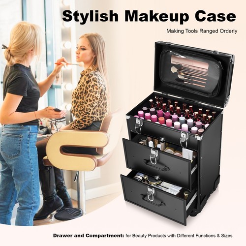 Valigia trucco rotante trolley - rotante,