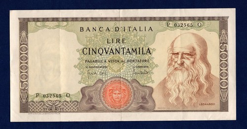 Banconota lire 000 - banconota, da