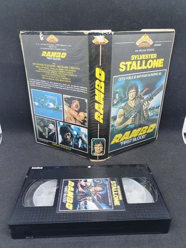 Vhs rambo - vhs,