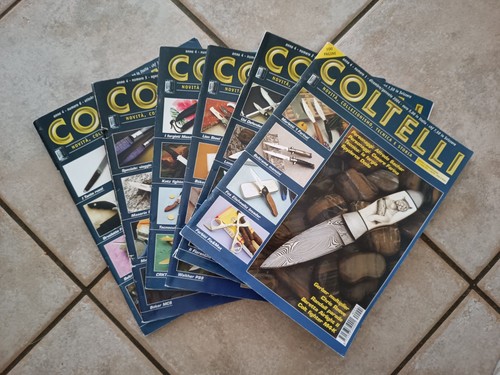 Lotto riviste coltelli anno - lotto,