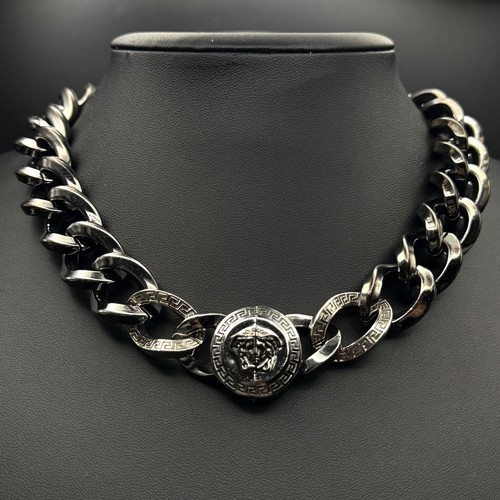 Collana versace medusa catena - collana,
