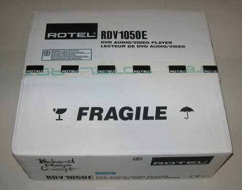 Rotel rdv1050 audio video - rdv1050-e,