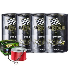 Kit Tagliando Olio Bardahl XT4R 0W30 + Filtro Per Honda CB750 RC01 1979>1982