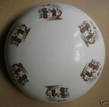 COPPA PER LAMPADA_ARTISTICI DECORI_CINESERIE_UTILISSIMA_VETRO DECORATO_INUSUALE