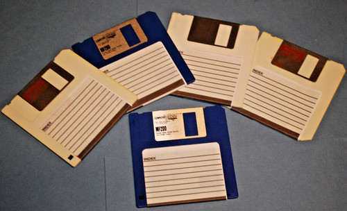 Floppy disk singolo - disk,
