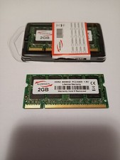 RAM 2GB DDR2 PC2-6400S 800MHz 800 PORTATILE 2 GB SODIMM 200 PIN LAPTOP MEMORIA