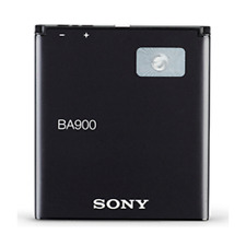 Sony Batteria originale BA900 per XPERIA J GX E1 DUAL M TX 1700mAh Ricambio used