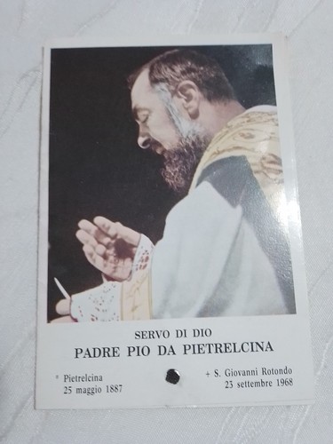 Reliquia santo padre pio - santo,